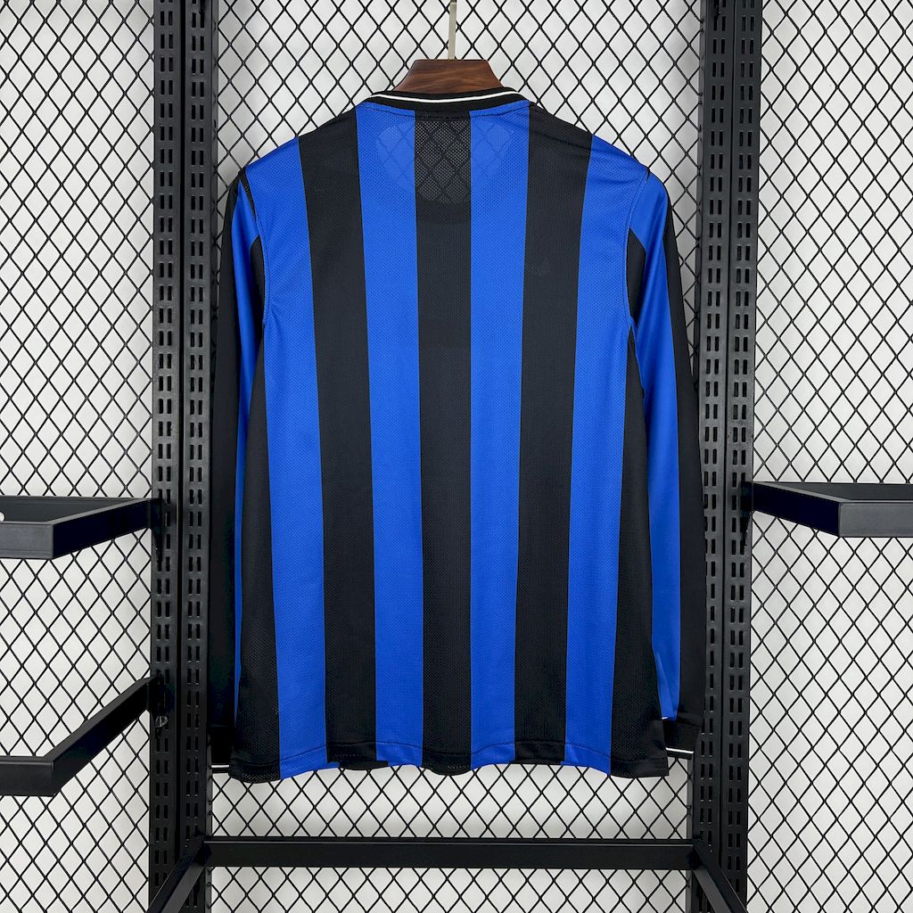 Camisa Retrô Inter Milan I Manga Longa 1998/99