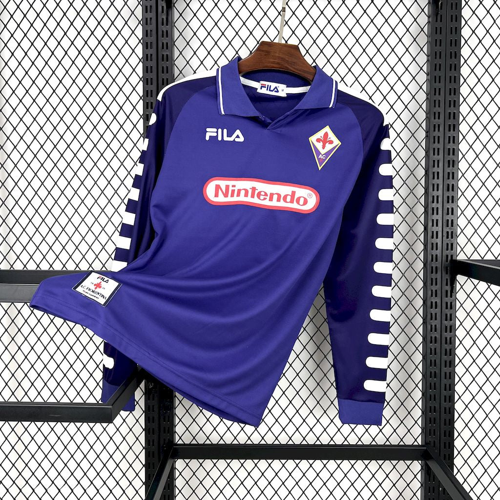 Camisa Retrô Fiorentina I Manga Longa 1998/99