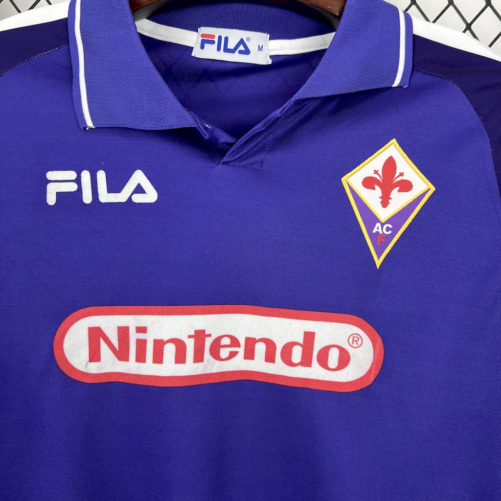 Camisa Retrô Fiorentina I Manga Longa 1998/99