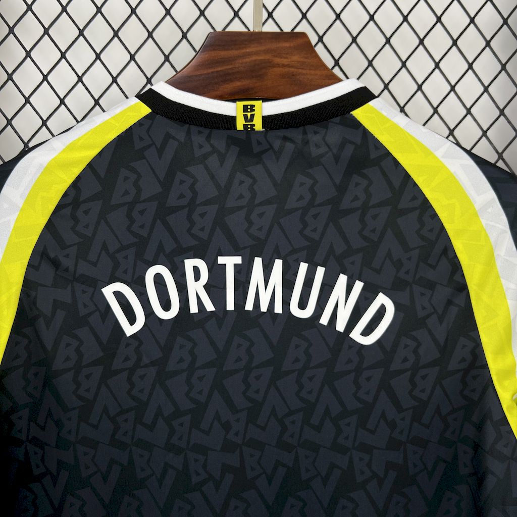Camisa Retrô Borussia Dortmund II Manga Longa 1995/96