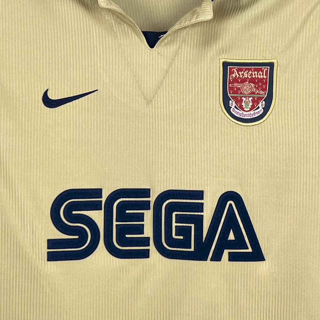 Camisa Retrô Arsenal II Manga Longa 2001/02
