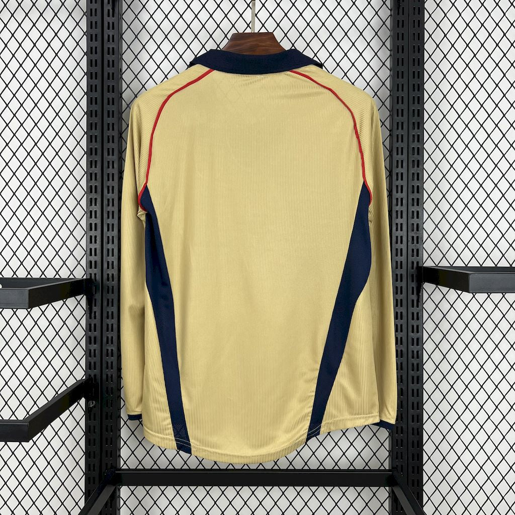 Camisa Retrô Arsenal II Manga Longa 2001/02