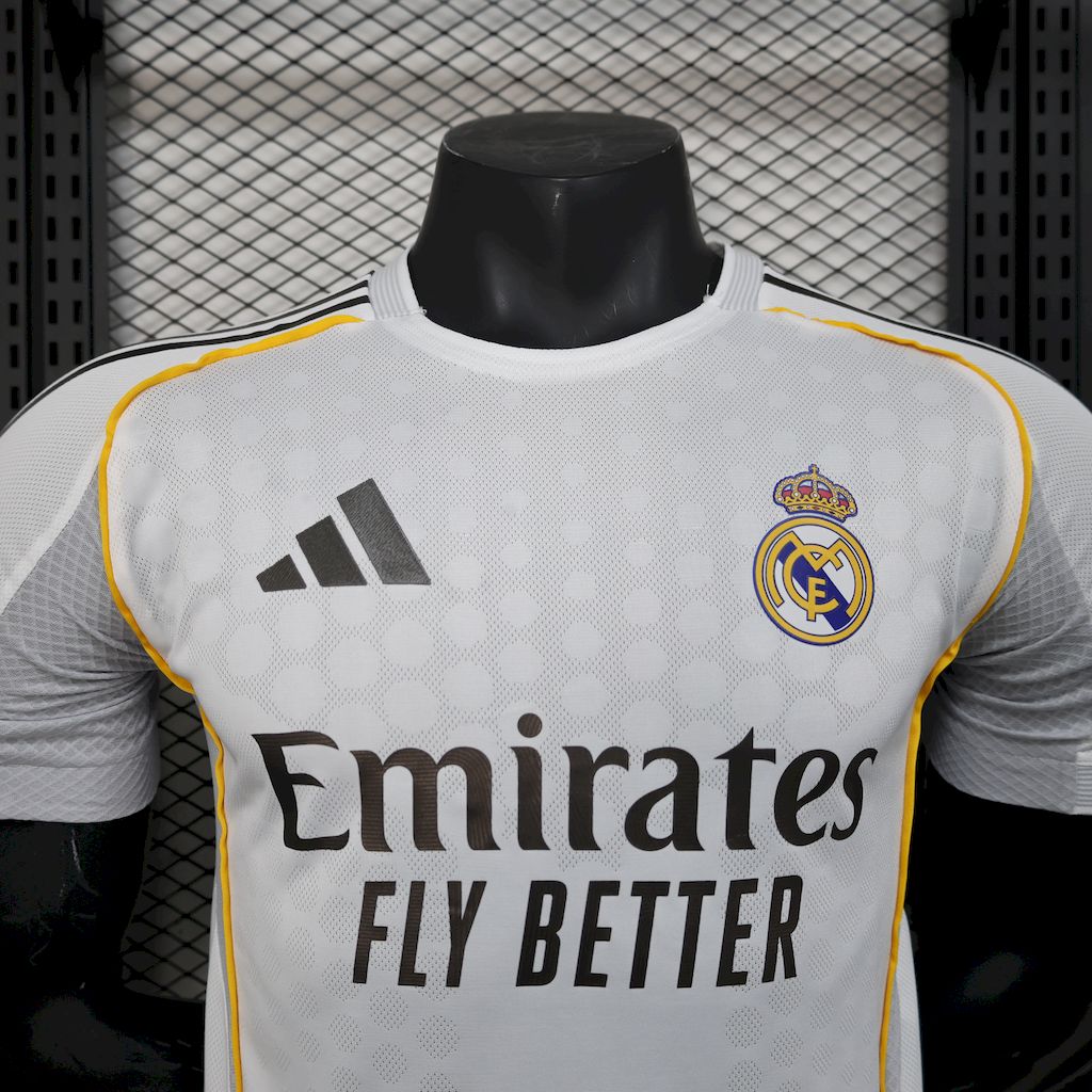 Camisa Real Madrid l 2025/26 Jogador Masculina