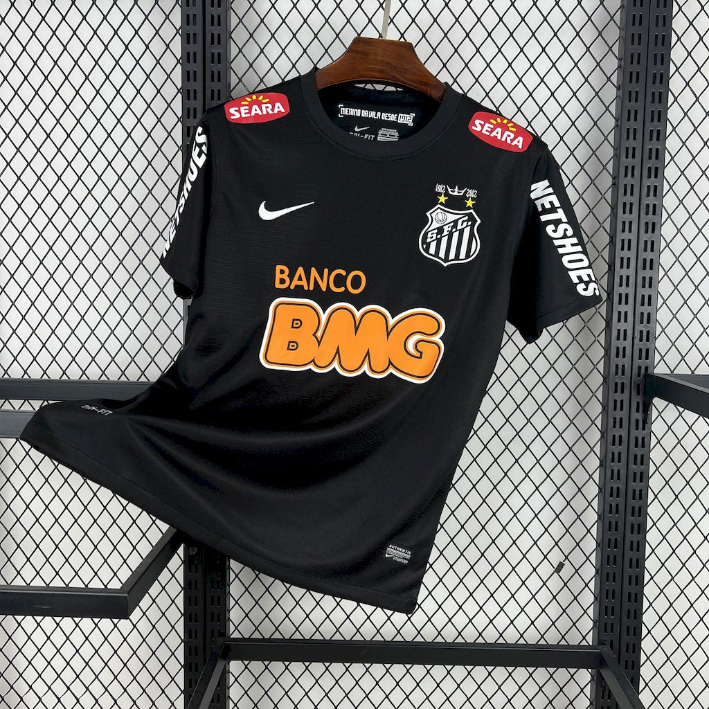 Camisa Retrô Santos I 2011/12 - Preta