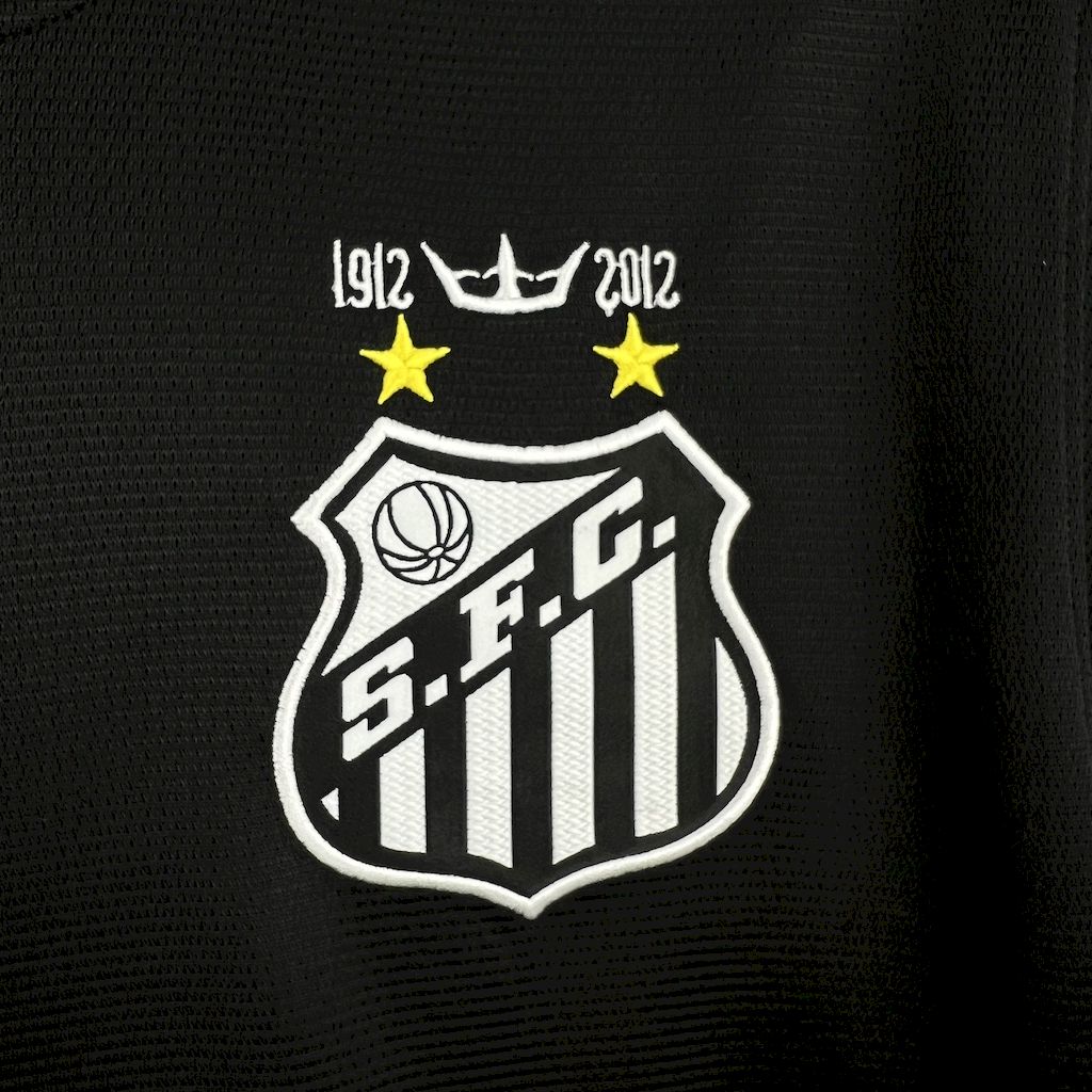 Camisa Retrô Santos I 2011/12 - Preta