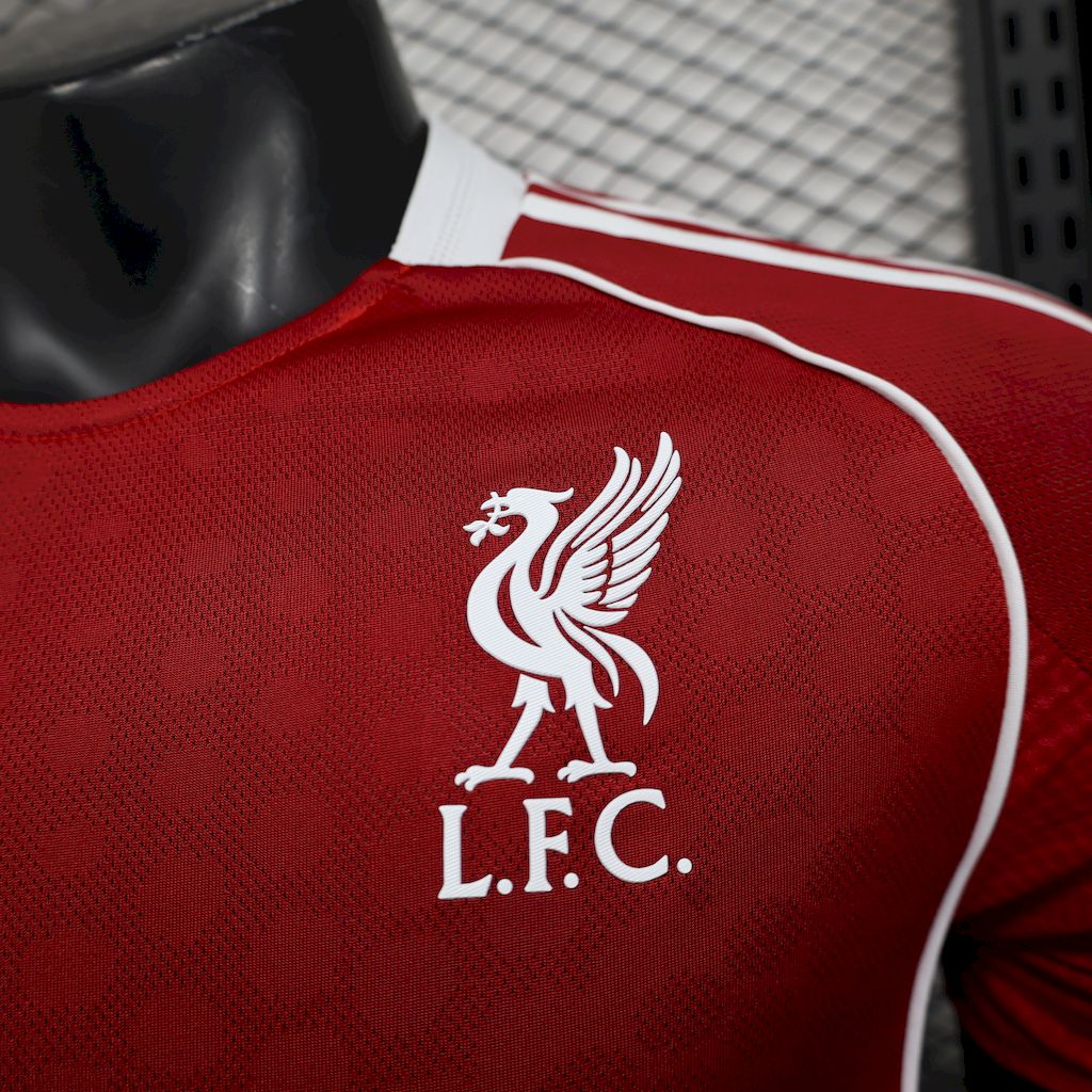 Camisa Liverpool I 2025/26 Jogador Masculina
