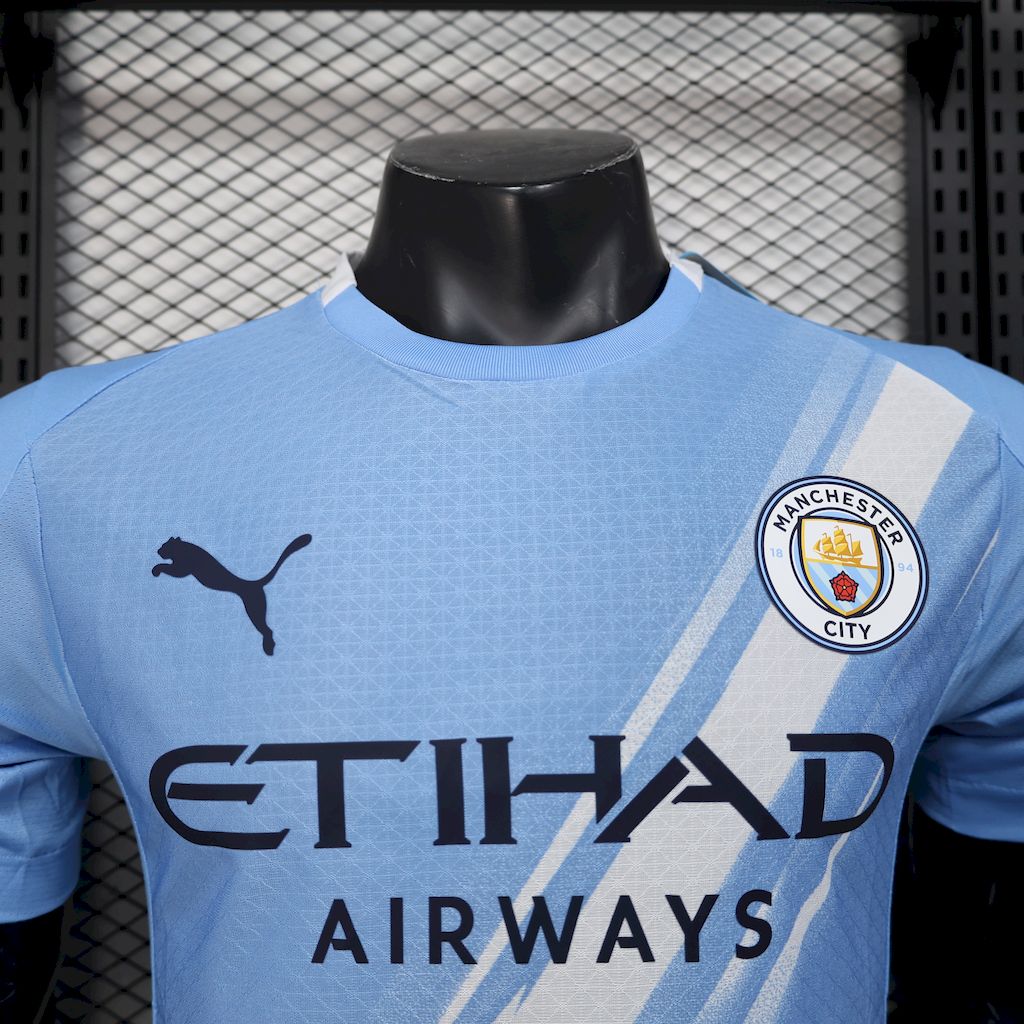 Camisa Manchester City I 2025/26 Jogador Masculina