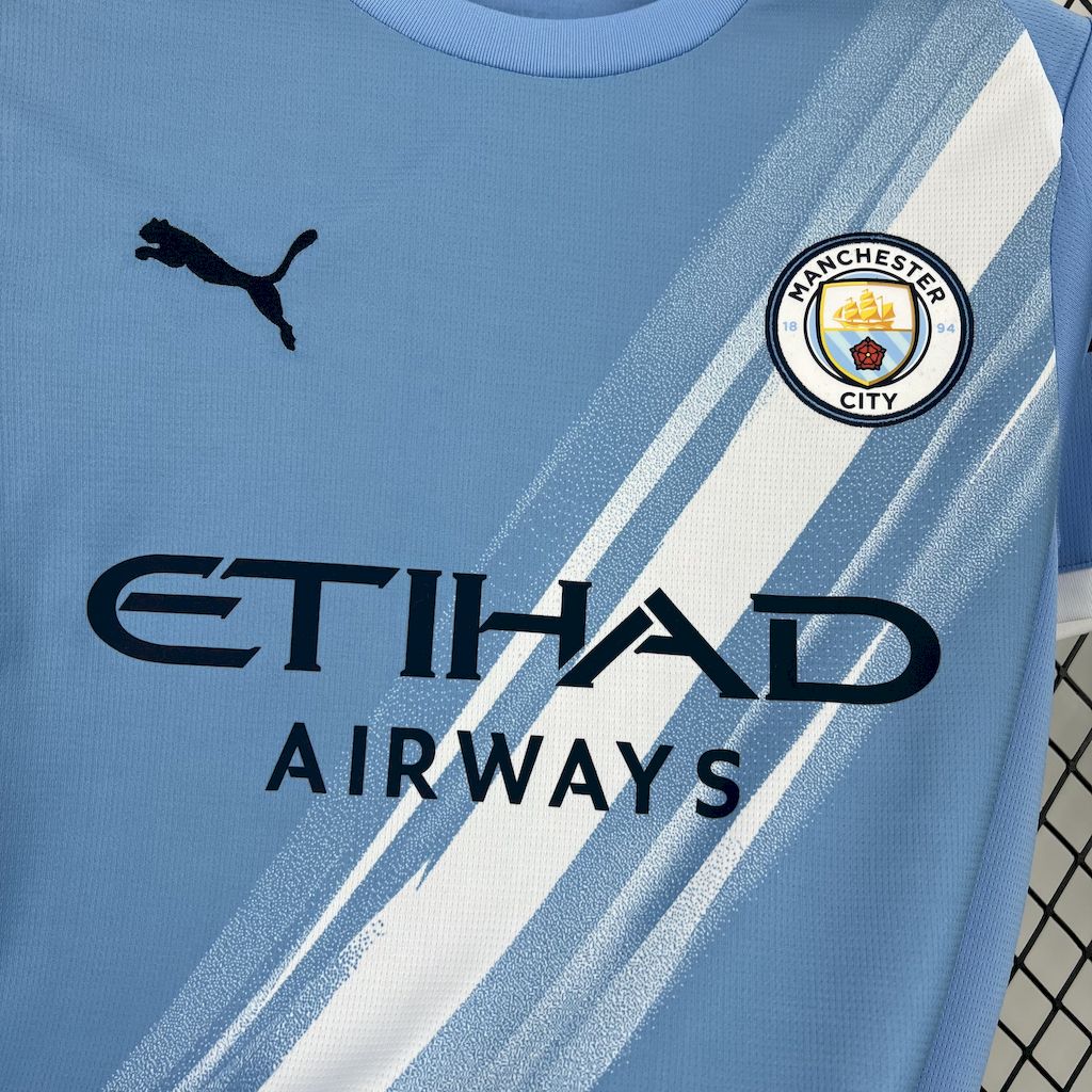 Camisa Manchester City l 2025/26 Torcedor Masculina