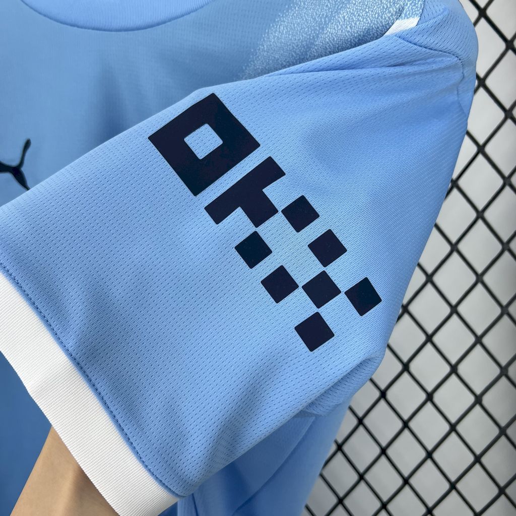 Camisa Manchester City l 2025/26 Torcedor Masculina