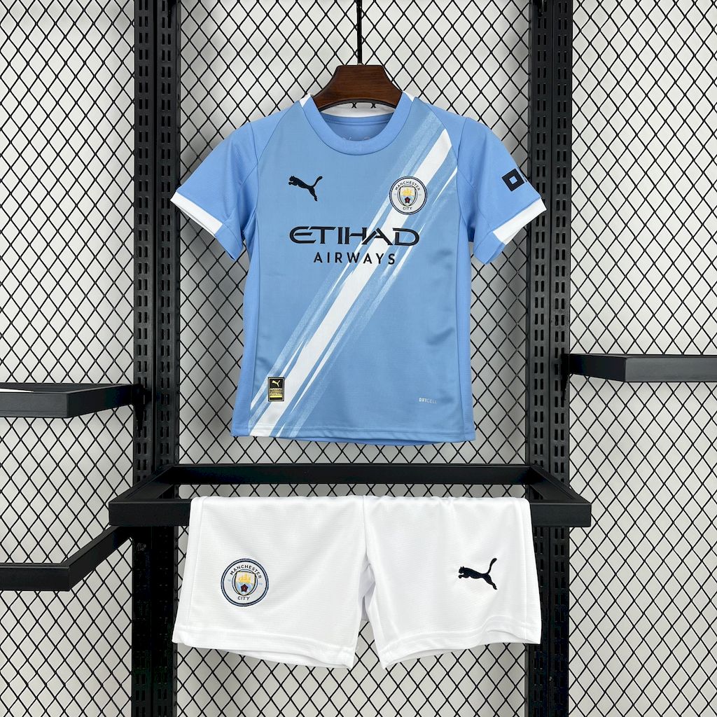 Kit Infantil Manchester City I 2025/26