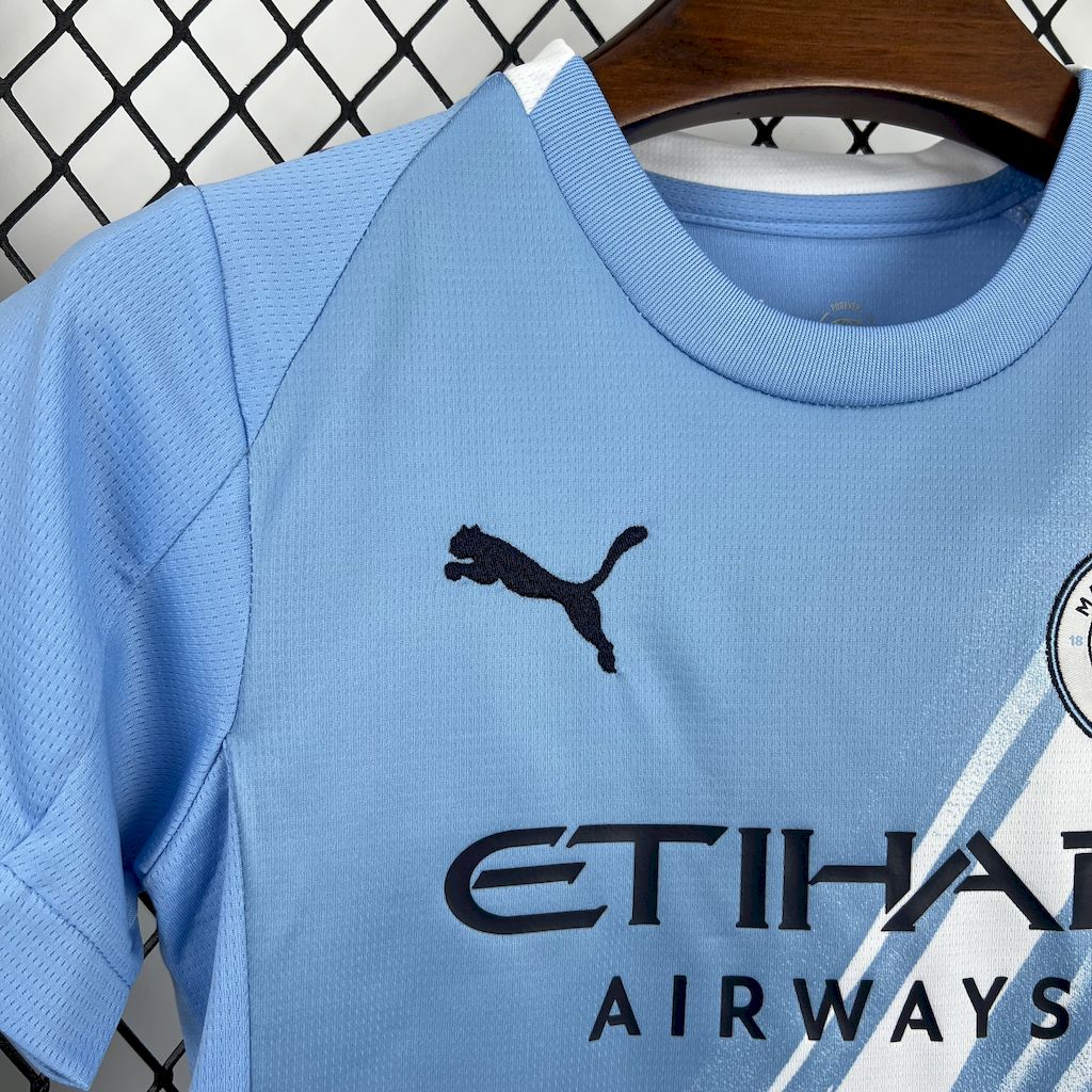 Kit Infantil Manchester City I 2025/26