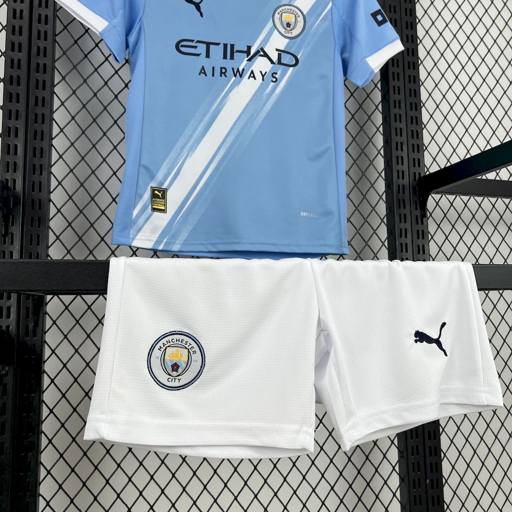 Kit Infantil Manchester City I 2025/26