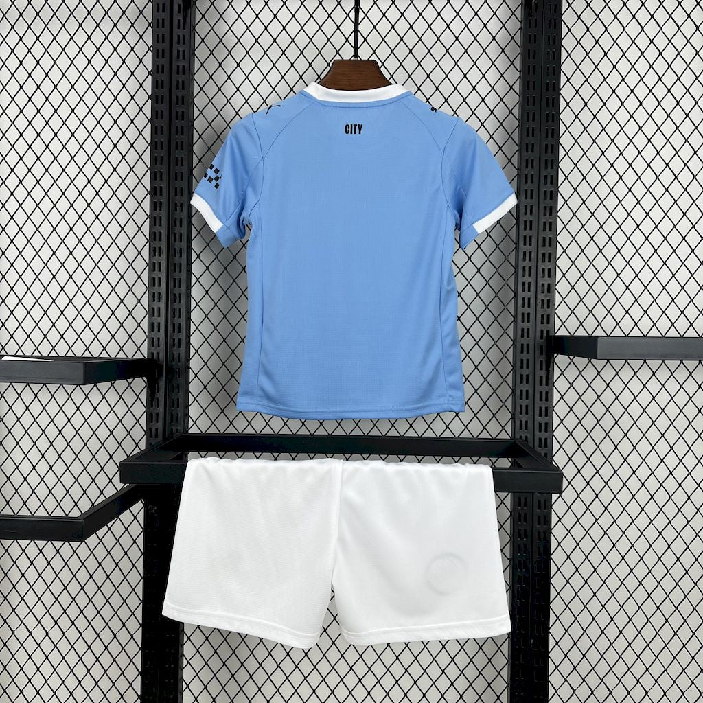 Kit Infantil Manchester City I 2025/26