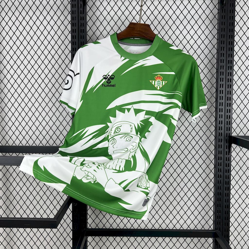 Camisa Real Betis Naruto 2024/25 Torcedor Masculina