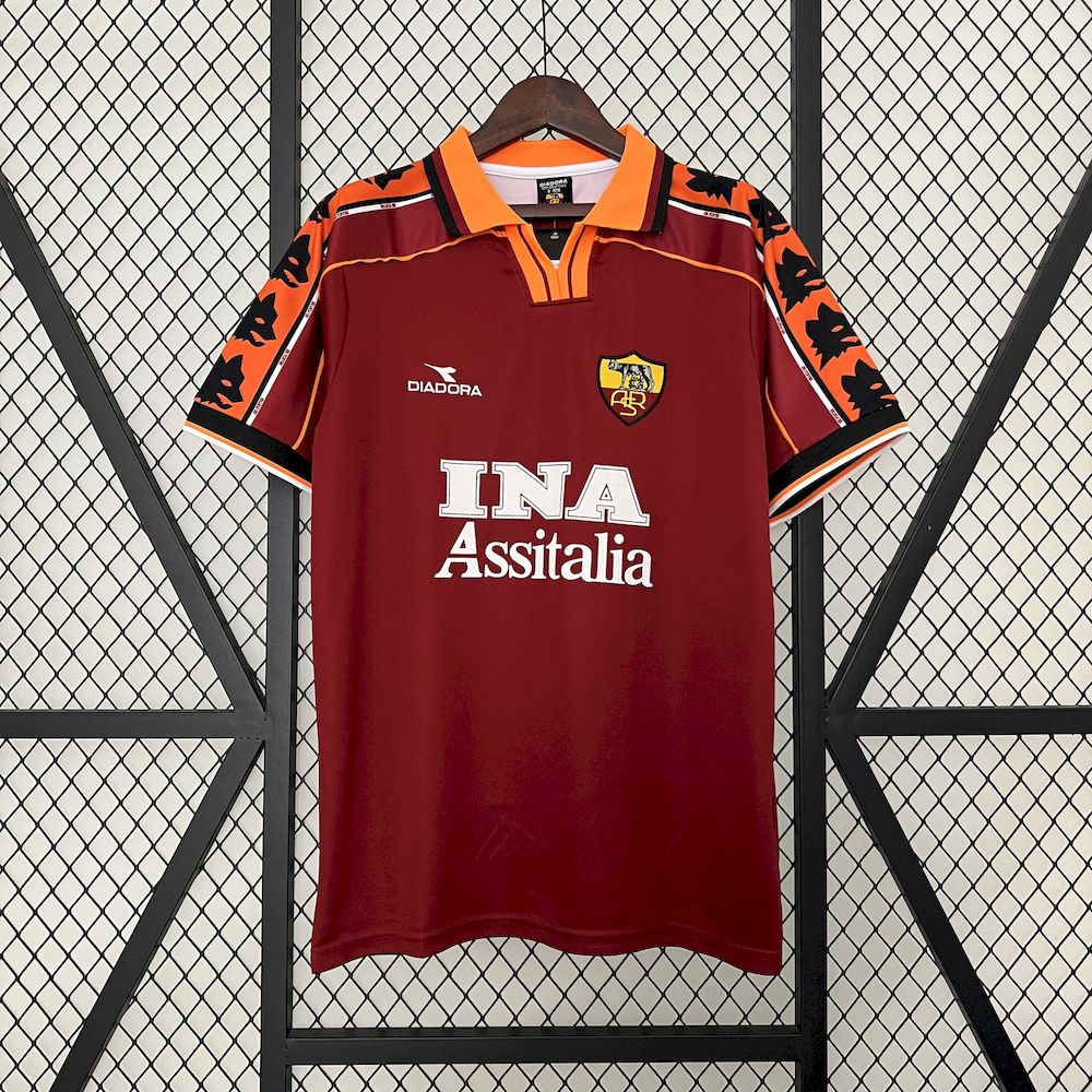 Camisa Retrô Roma I 1999/00