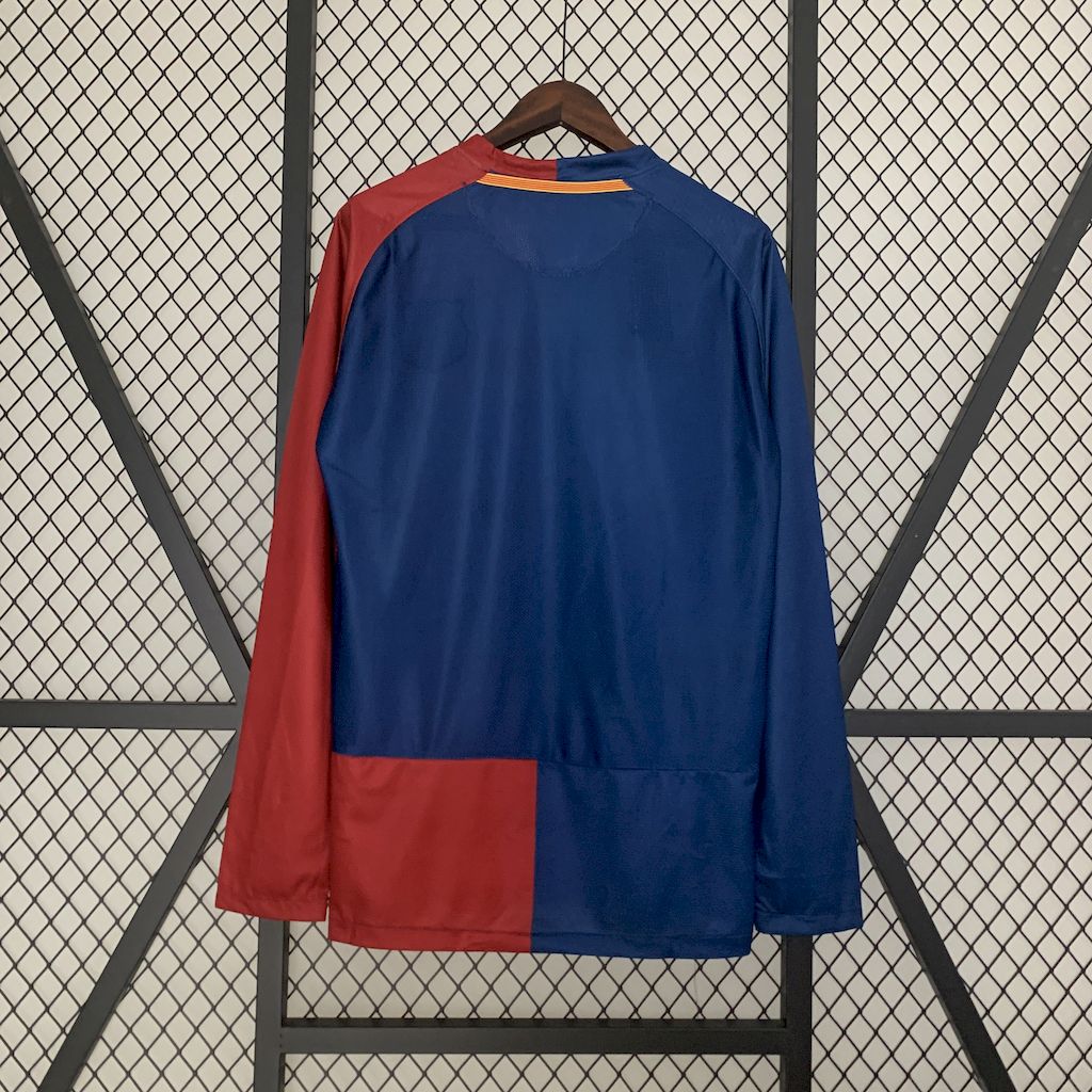 Camisa Retrô Barcelona I Manga Longa 2008/09