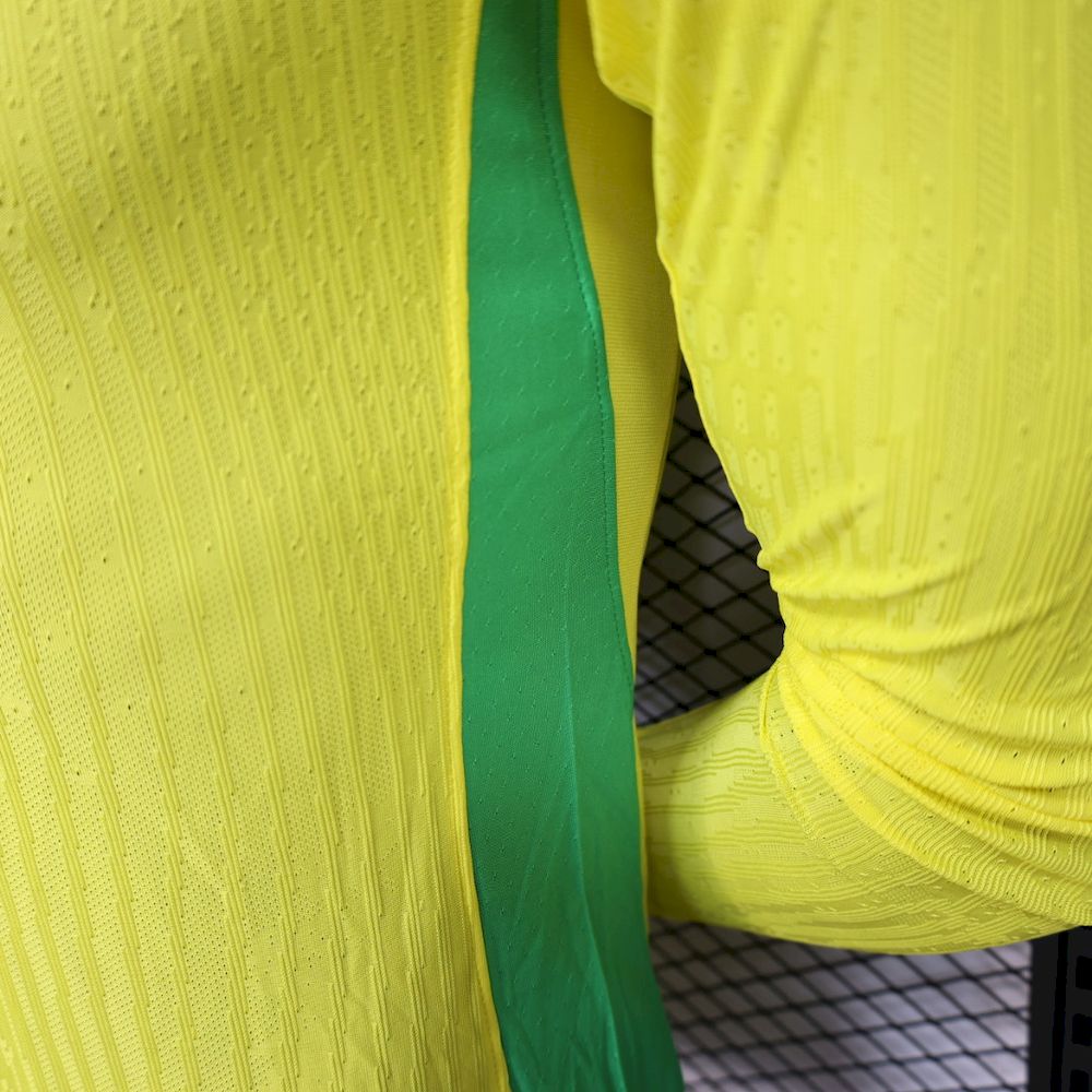 Camisa Brasil l Manga Longa 2025/26 Jogador Masculina