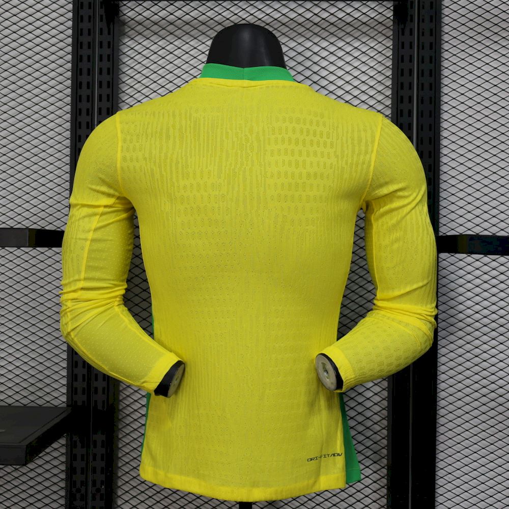 Camisa Brasil l Manga Longa 2025/26 Jogador Masculina