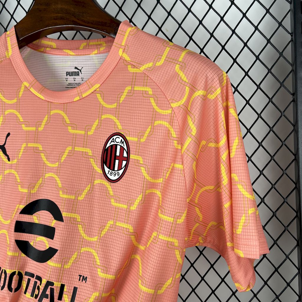Camisa AC Milan Treino 2025/26 Torcedor Masculina