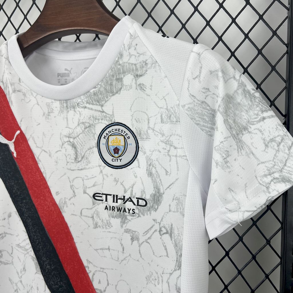 Kit Infantil Manchester City II 2025/26