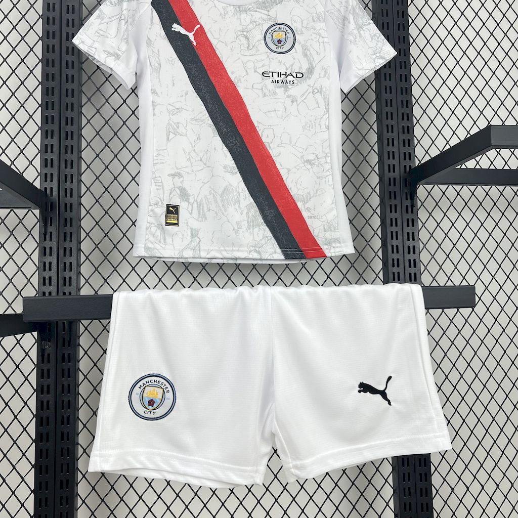Kit Infantil Manchester City II 2025/26