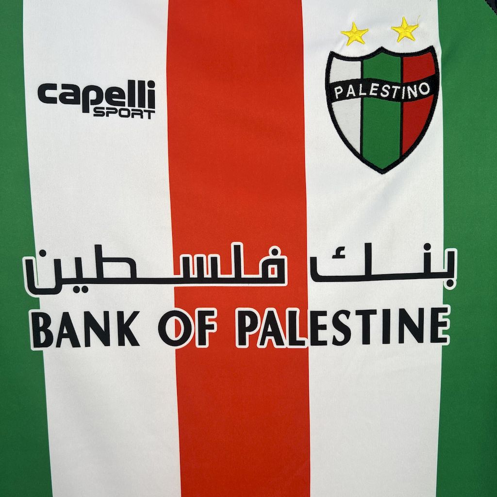 Camisa Palestino l 2025/26 Torcedor Masculina