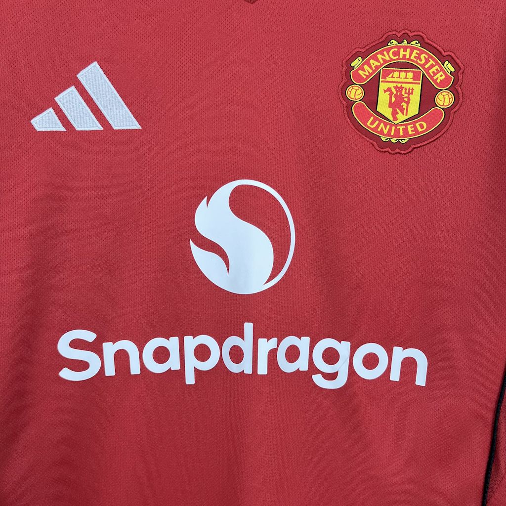 Camisa Manchester United I 2025/26 Torcedor Masculina