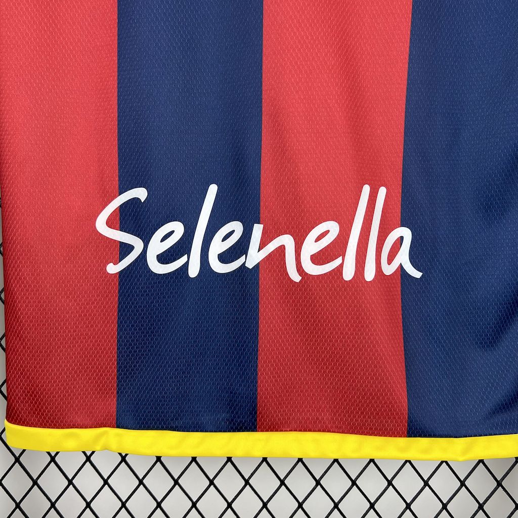 Camisa Bologna I 2024/25 Torcedor Masculina
