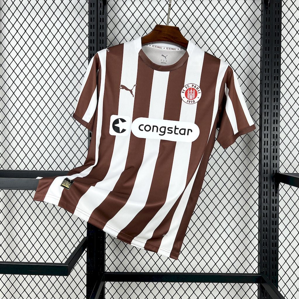 Camisa St. Pauli l 2025/26 Torcedor Masculina