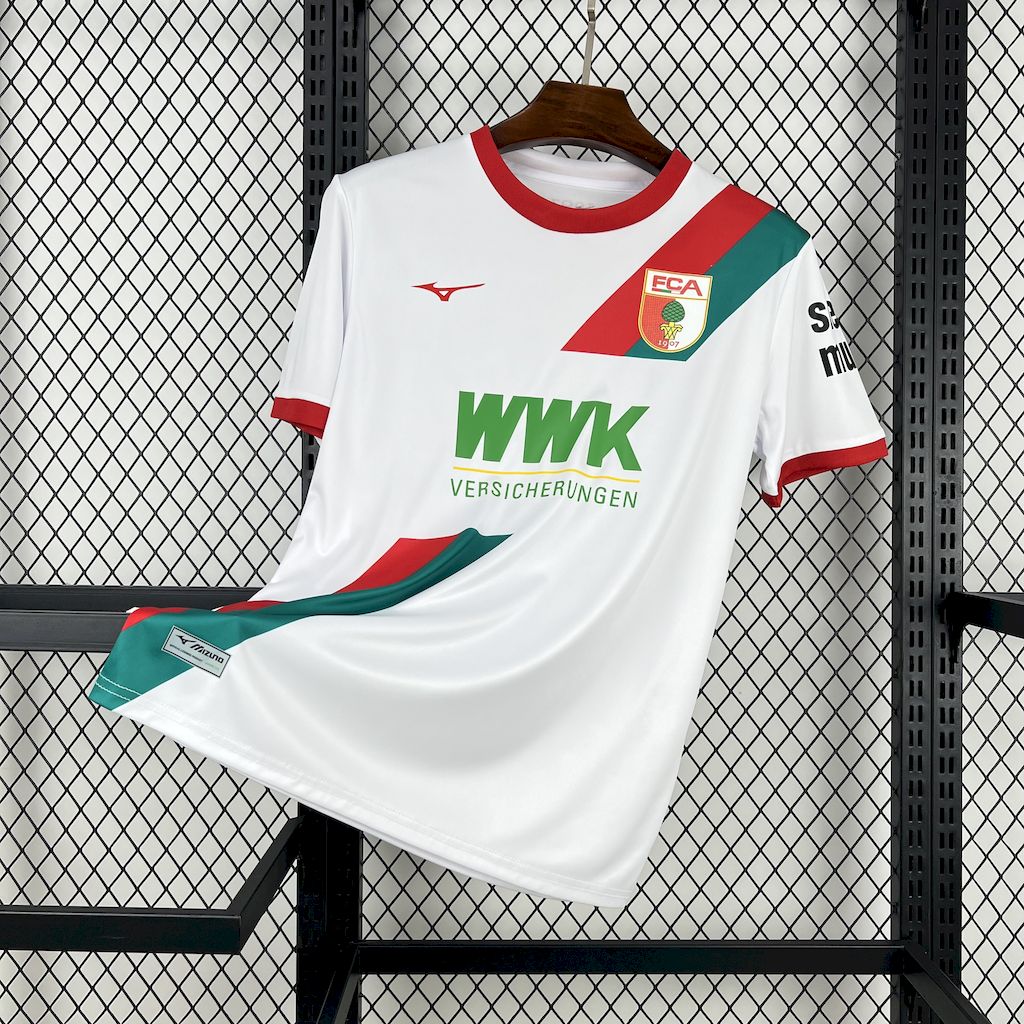 Camisa Augsburg l 2025/26 Torcedor Masculina