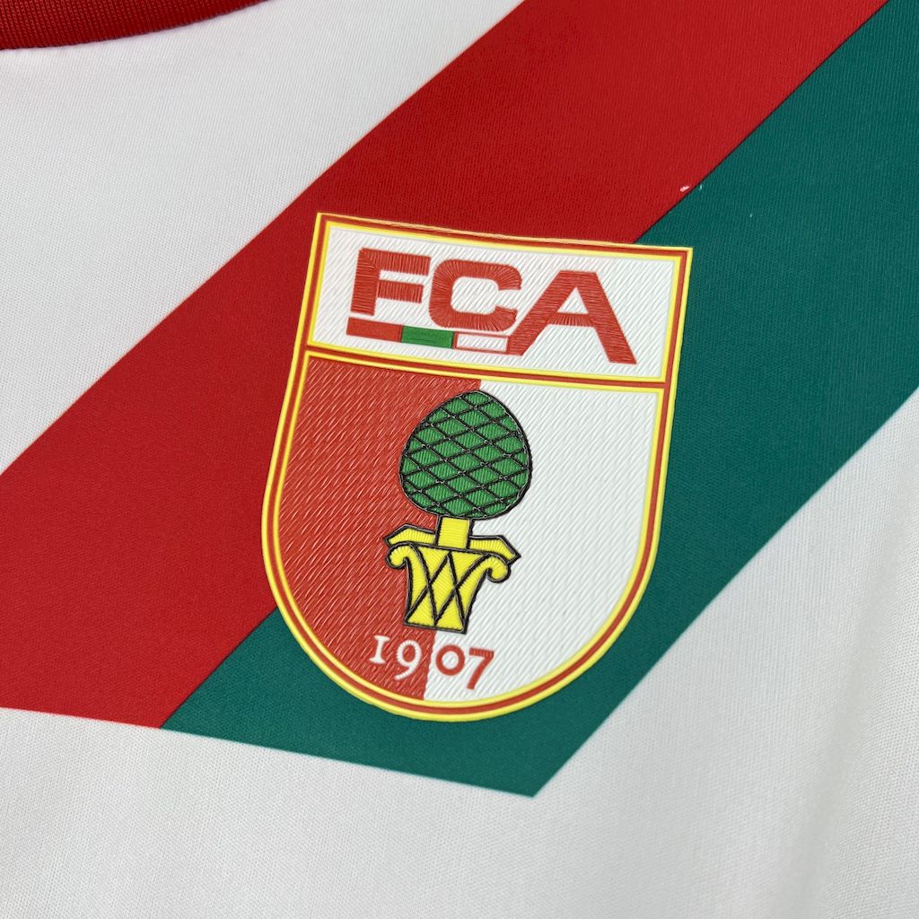 Camisa Augsburg l 2025/26 Torcedor Masculina