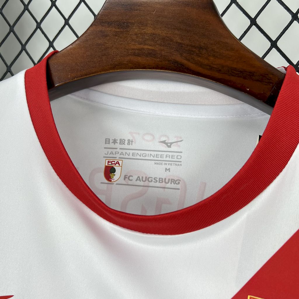 Camisa Augsburg l 2025/26 Torcedor Masculina