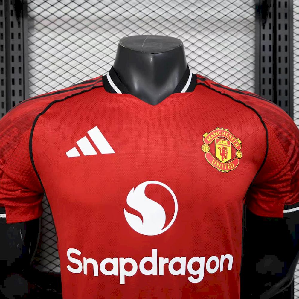 Camisa Manchester United I 2025/26 Jogador Masculina