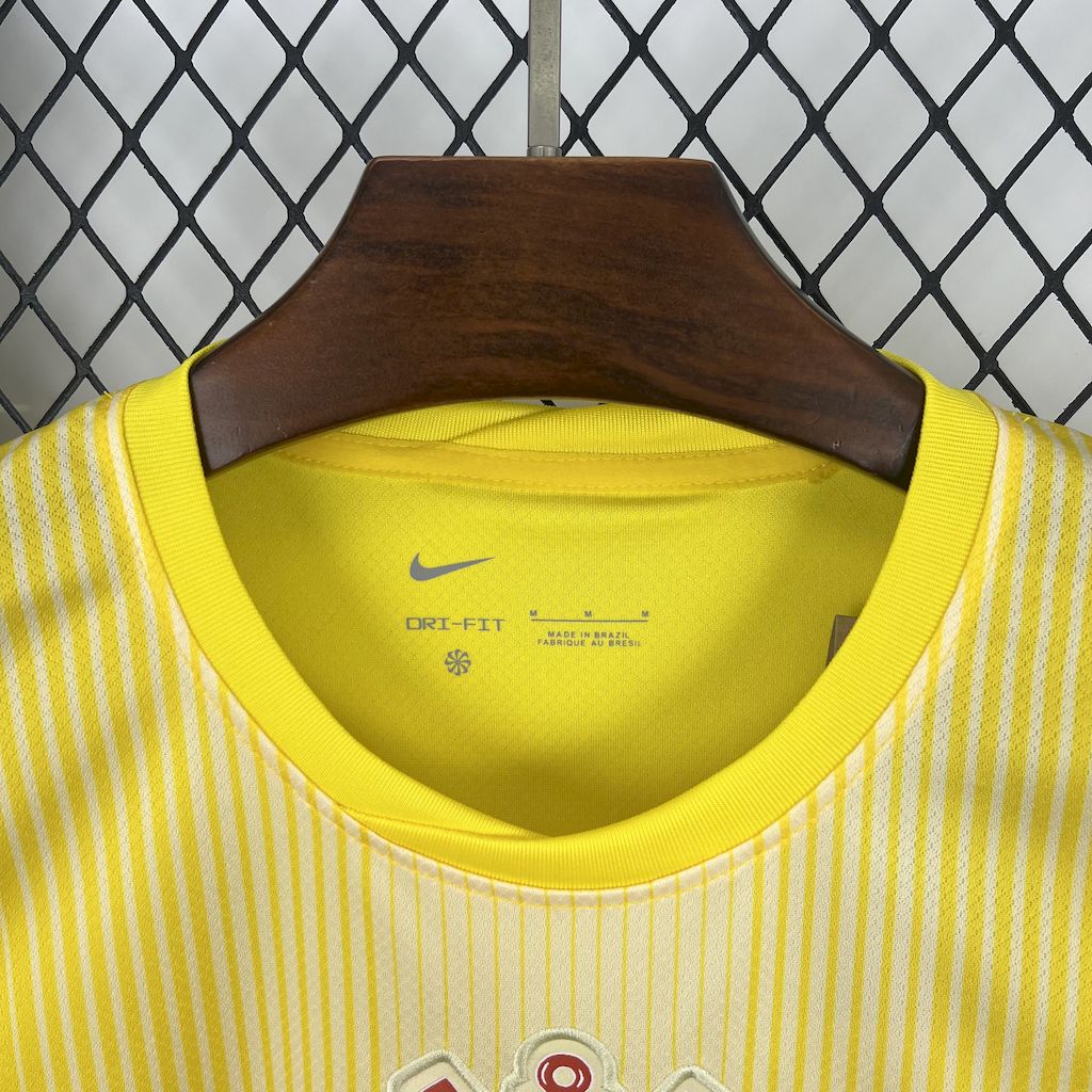 Camisa Nike Corinthians Goleiro Amarela 2025/26 Masculina