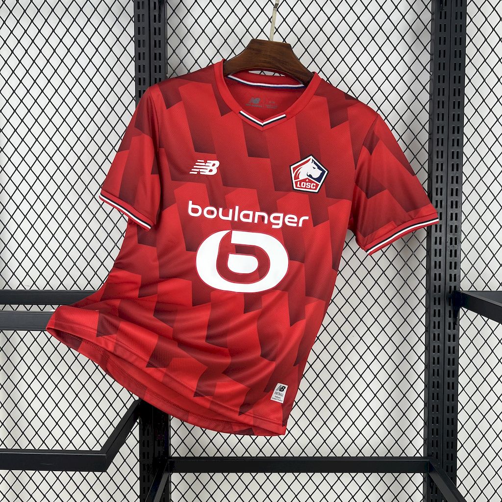 Camisa Lille OSC l 2025/26 Torcedor Masculina