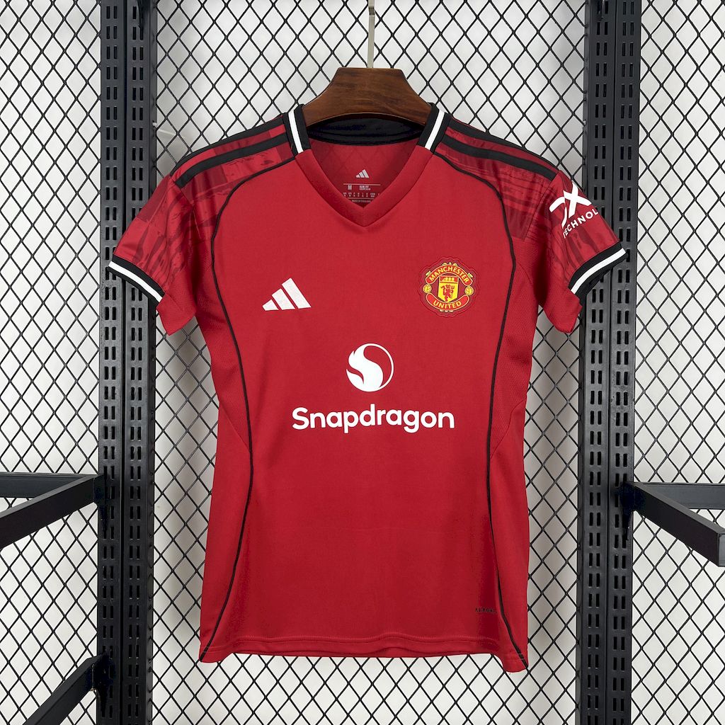 Camisa Manchester United l 2025/26 Torcedor Feminina