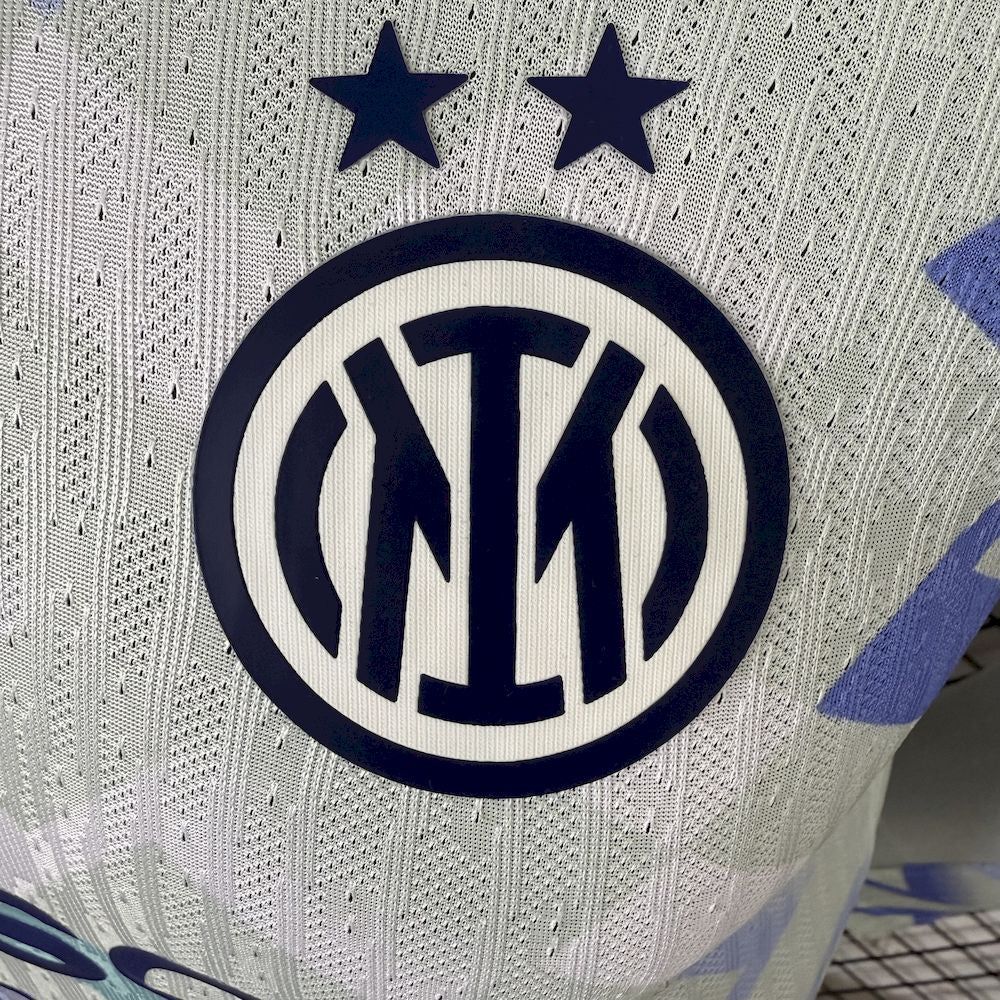 Camisa Inter Milan II Manga Longa 2025/26 Jogador Masculina