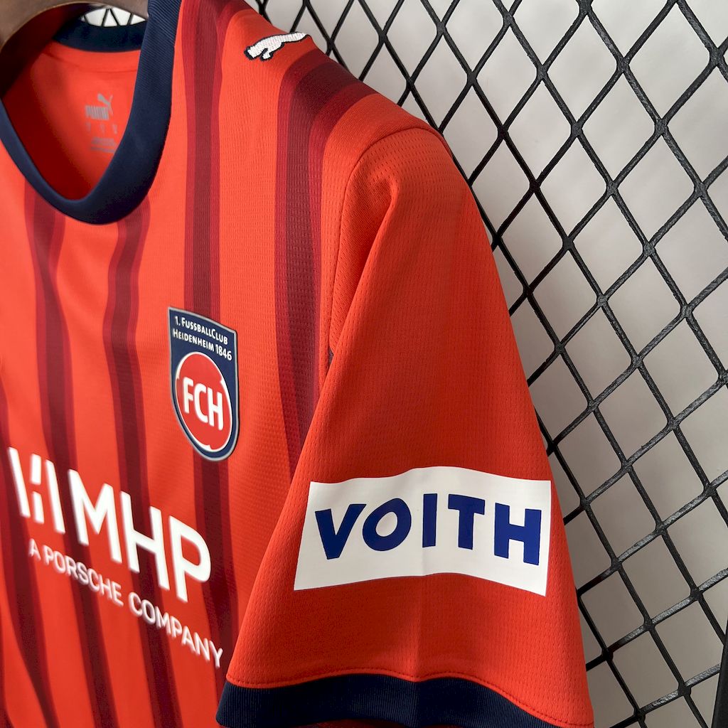 Camisa Heidenheim l 2025/26 Torcedor Masculina