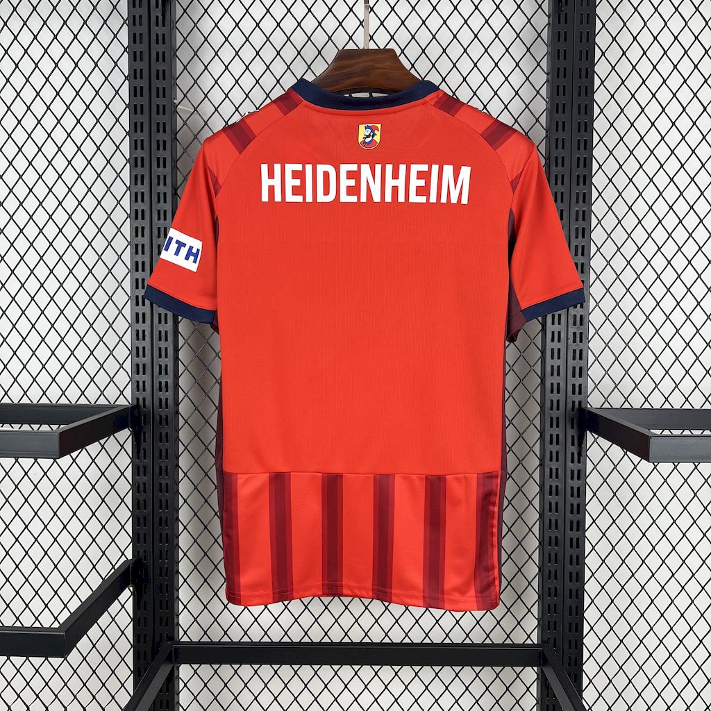 Camisa Heidenheim l 2025/26 Torcedor Masculina