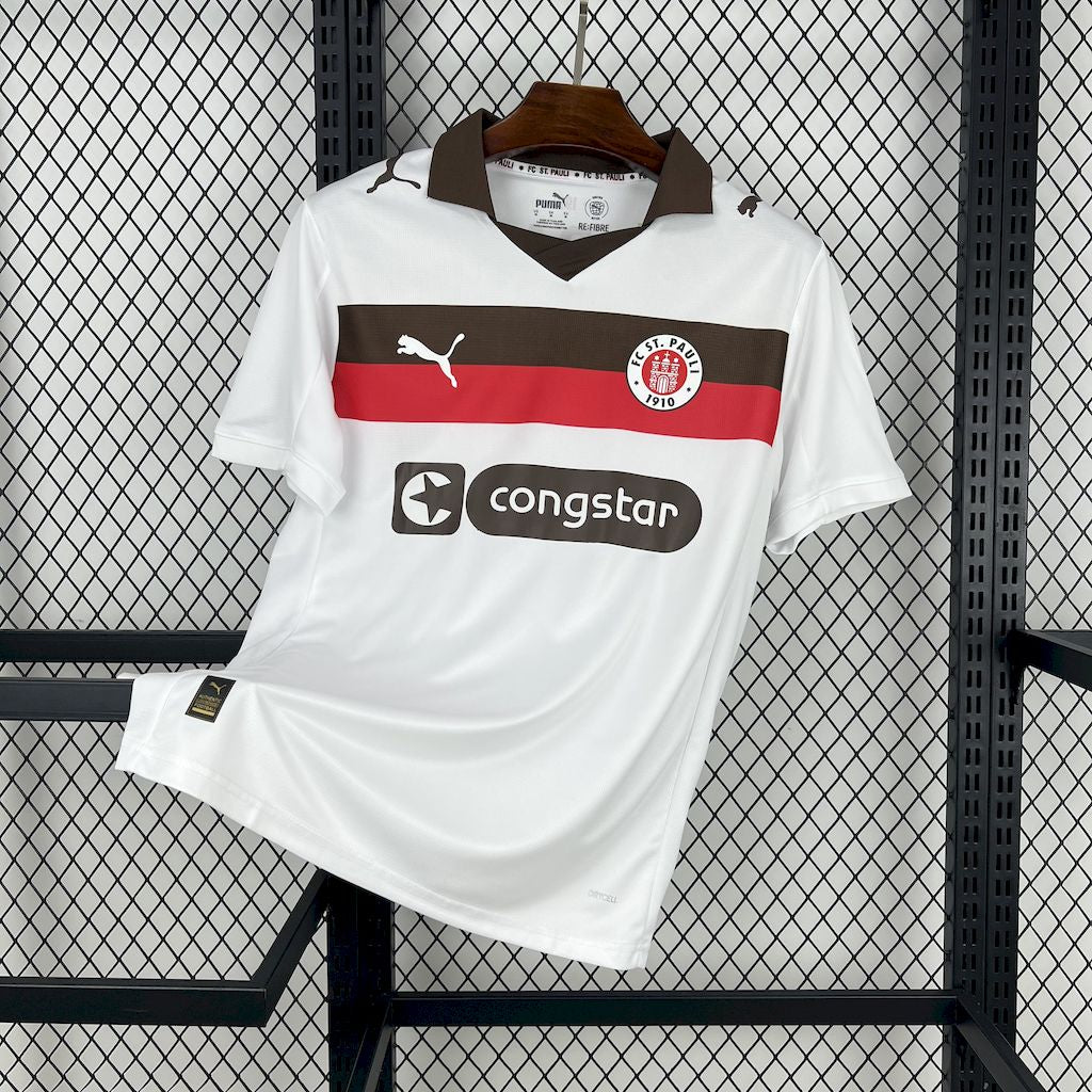 Camisa St. Pauli ll 2025/26 Torcedor Masculina
