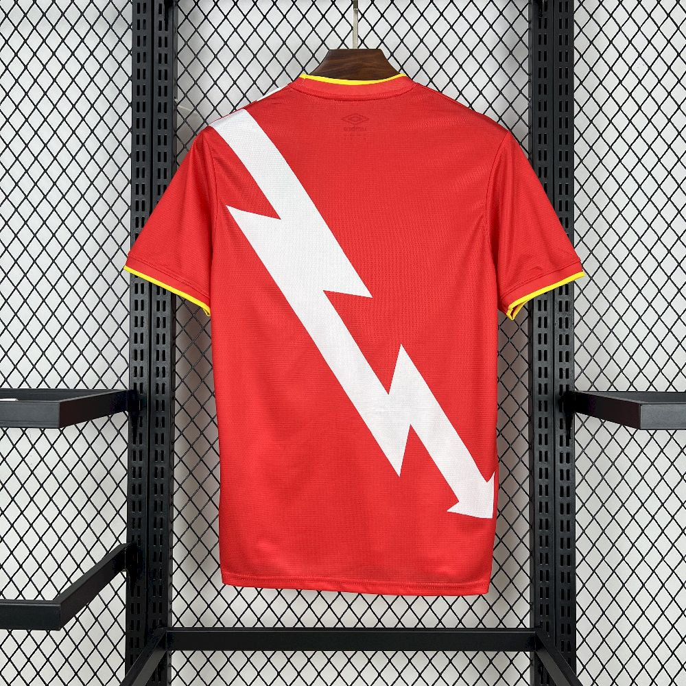 Camisa Rayo Vallecano l 2025/26 Torcedor Masculina