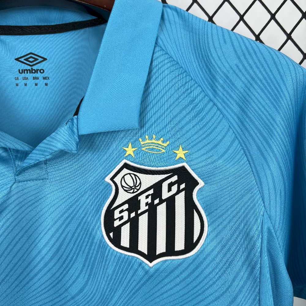 Camisa Santos Azul 2025/26 Torcedor Masculina