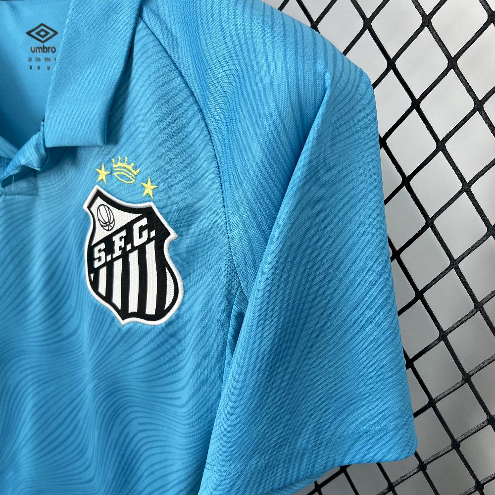 Camisa Santos Azul 2025/26 Torcedor Masculina