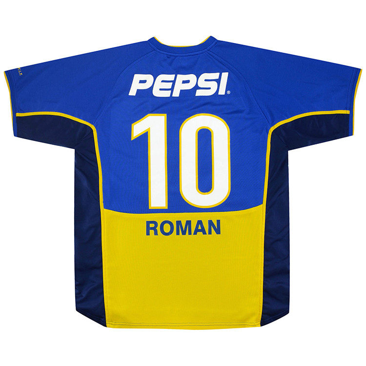 Camisa Retrô Boca Juniors I 2002 Roman