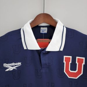 Camisa Retrô Universidad de Chile I Manga Longa 1998