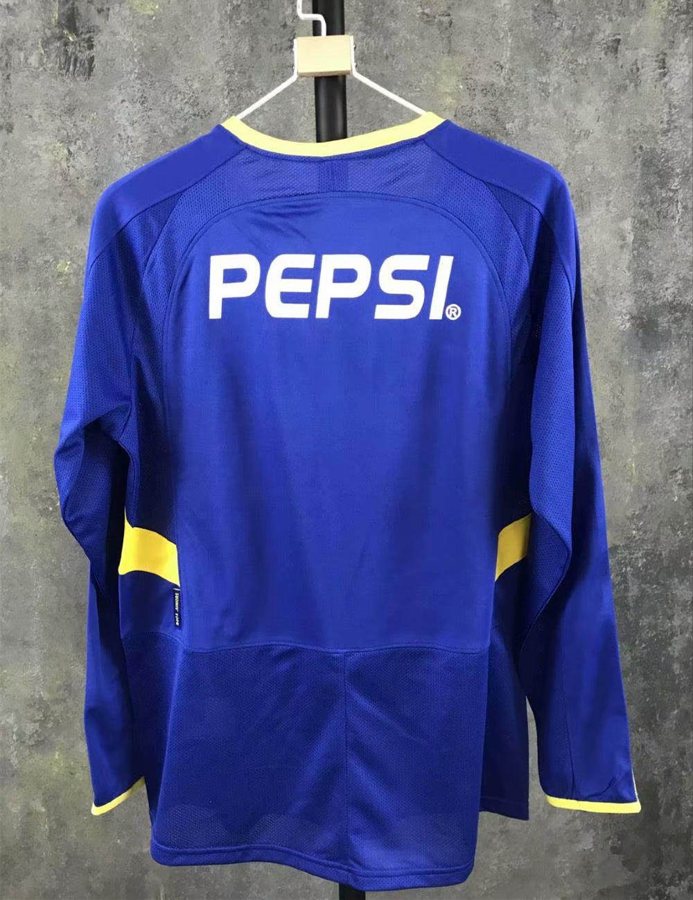 Camisa Retrô Boca Juniors I Manga Longa 2003/04