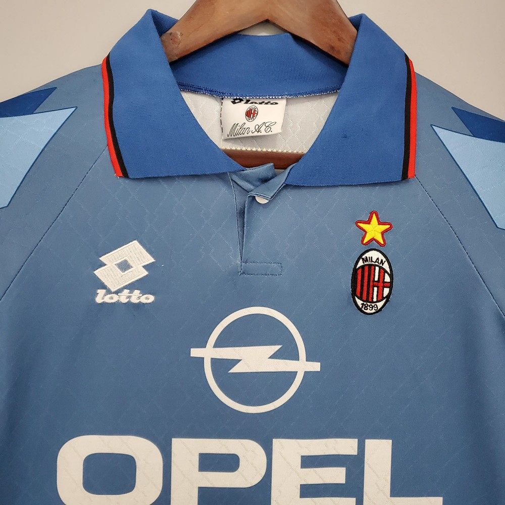 Camisa Retrô AC Milan Treino IV 1995/96