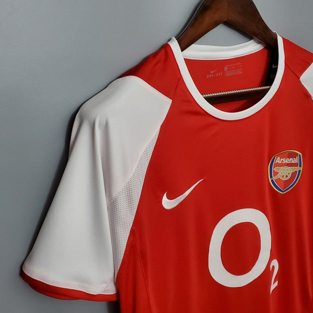 Camisa Retrô Arsenal I 2002/04