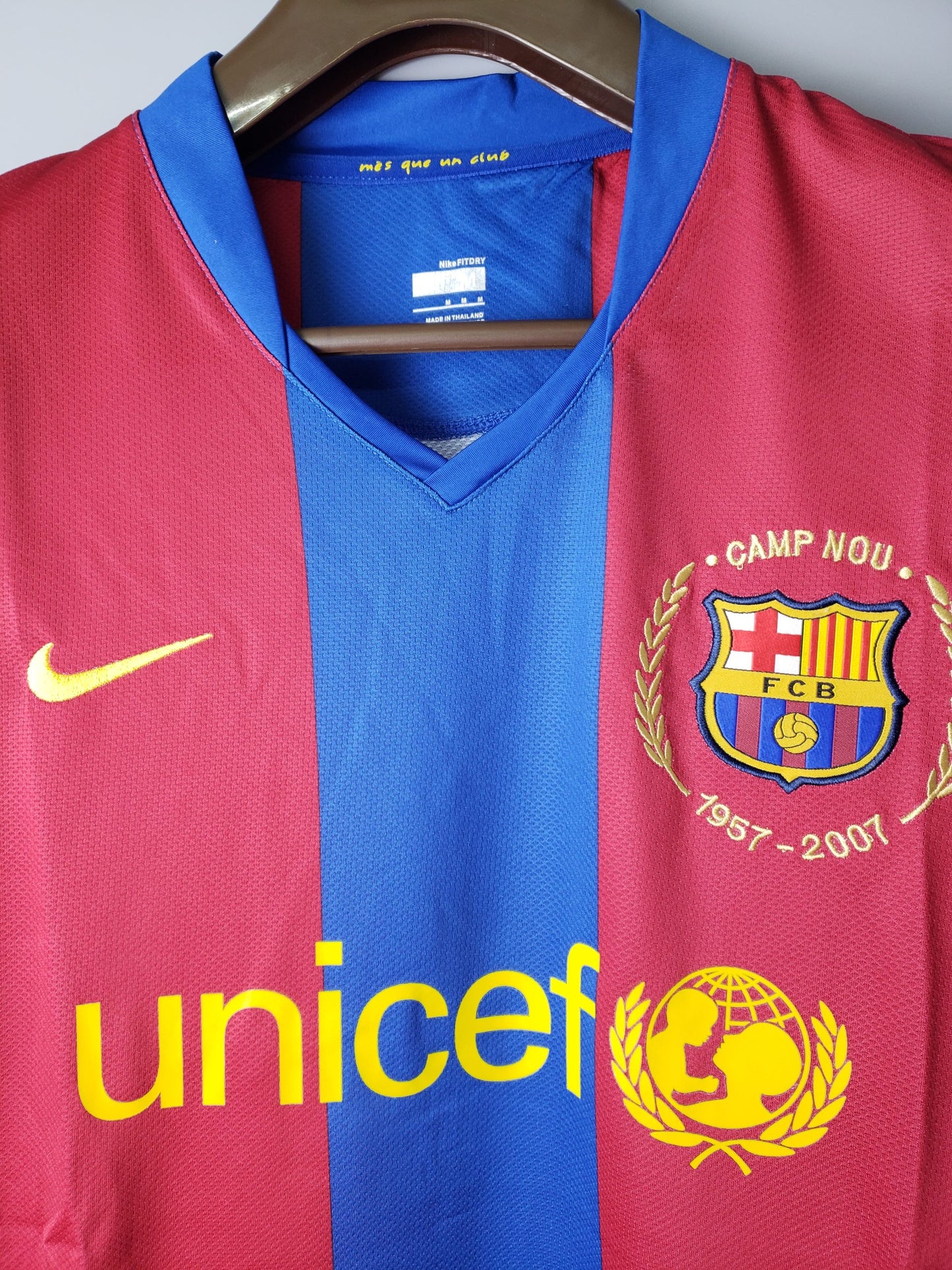 Camisa Retrô Barcelona I Manga Longa 2007/08
