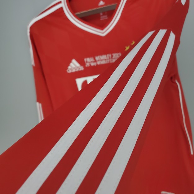 Camisa Retrô Bayern Munich I Manga Longa 2013/14